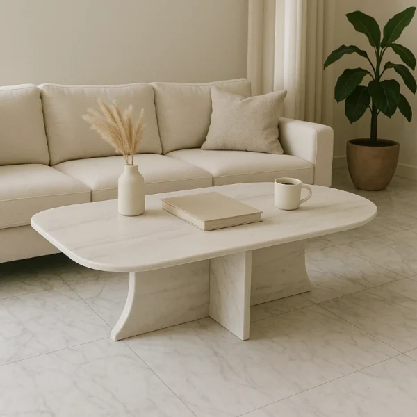 طاولة قهوة رخامية